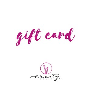 Carta Regalo da acquistare come regalo di natale, con credito da spendere solo nel mio negozio, valida per qualsiasi articolo