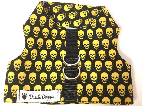 skull dog harness