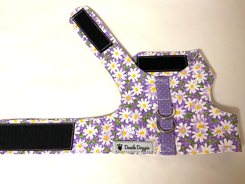 Dog Harness Vest Dog Harness Daisy Dog Harness Flower Dog Etsy