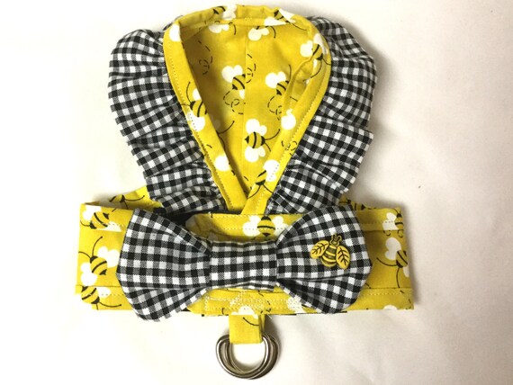 yellow dog harness