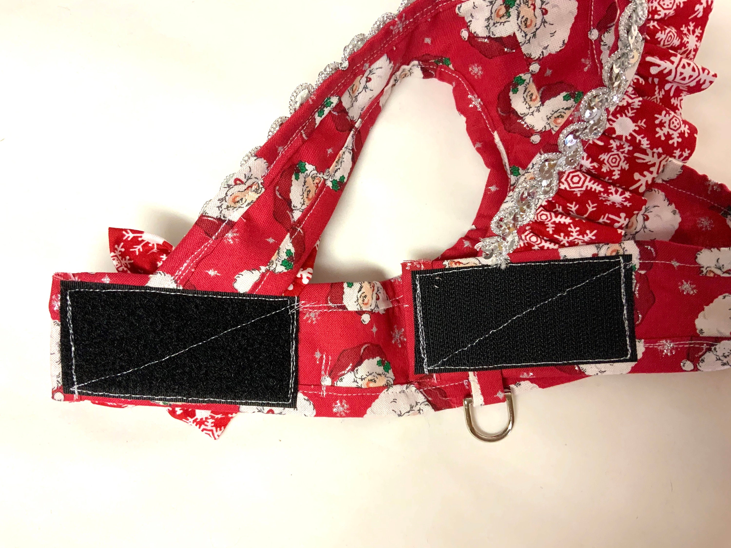 Dog Harness Step in Dog Harness Santa Dog Harness Red Dog Etsy