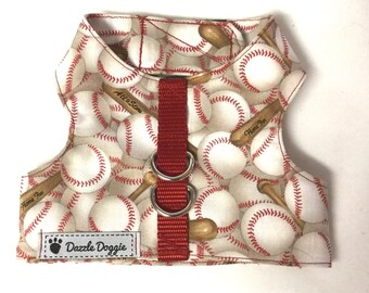 baseball dog harness