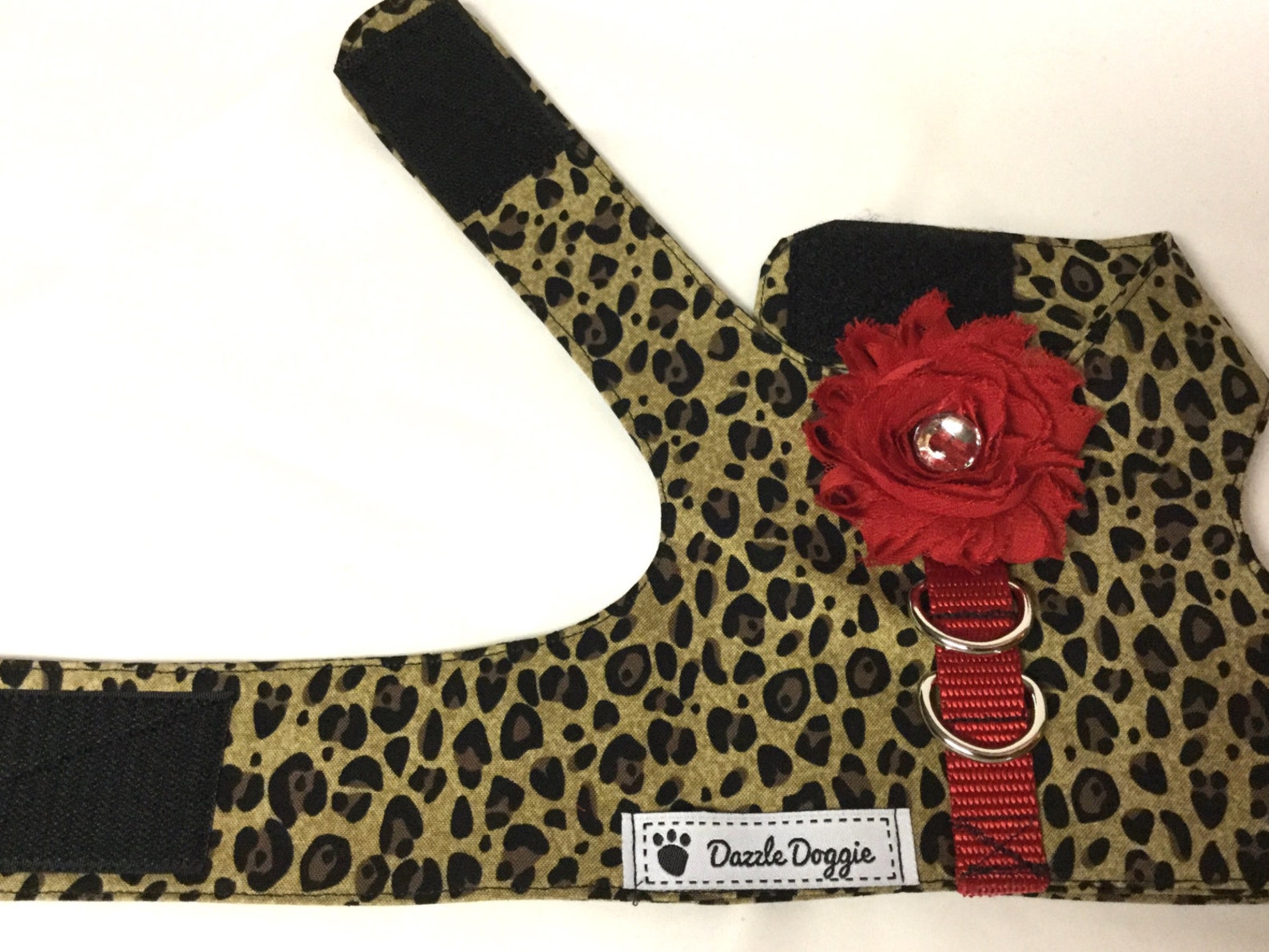 Dog Harness Vest Harness Dog Harness Animal Print Dog Etsy