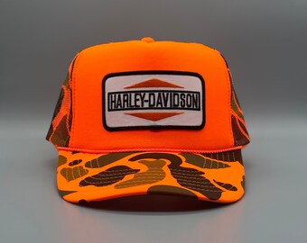 Camo harley davidson hat 2025