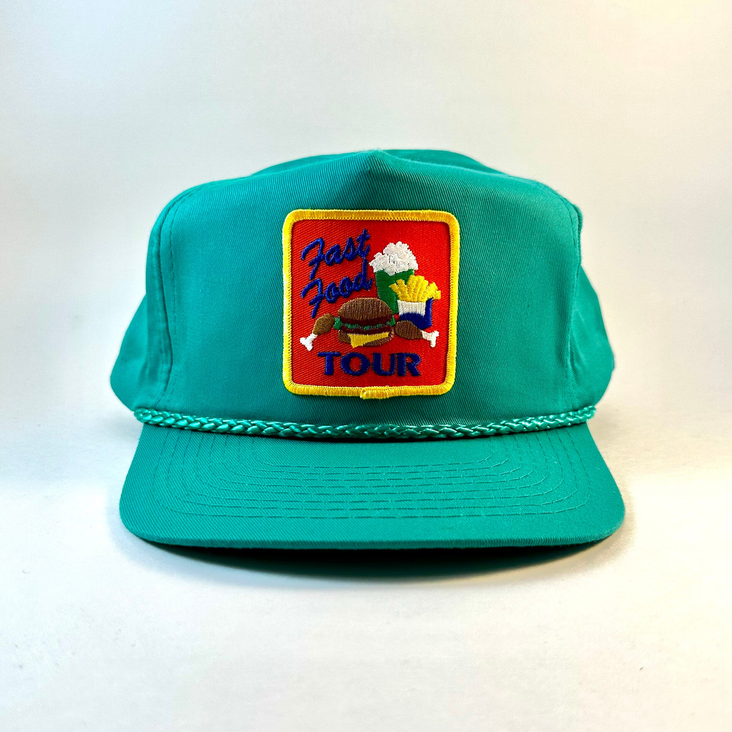 Vintage Pittsburgh Paints Patch Logo Mesh Snapback Trucker Hat Green USA Made