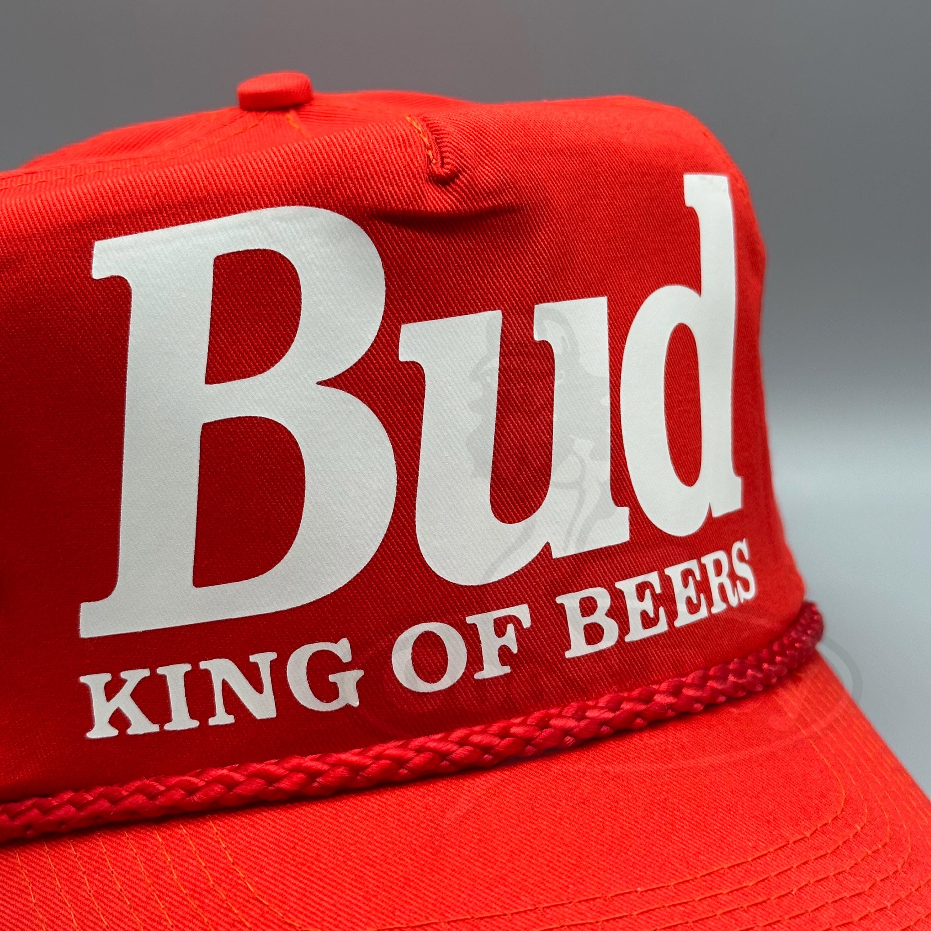 Budweiser Bud King of Beers Logo Trucker Hat