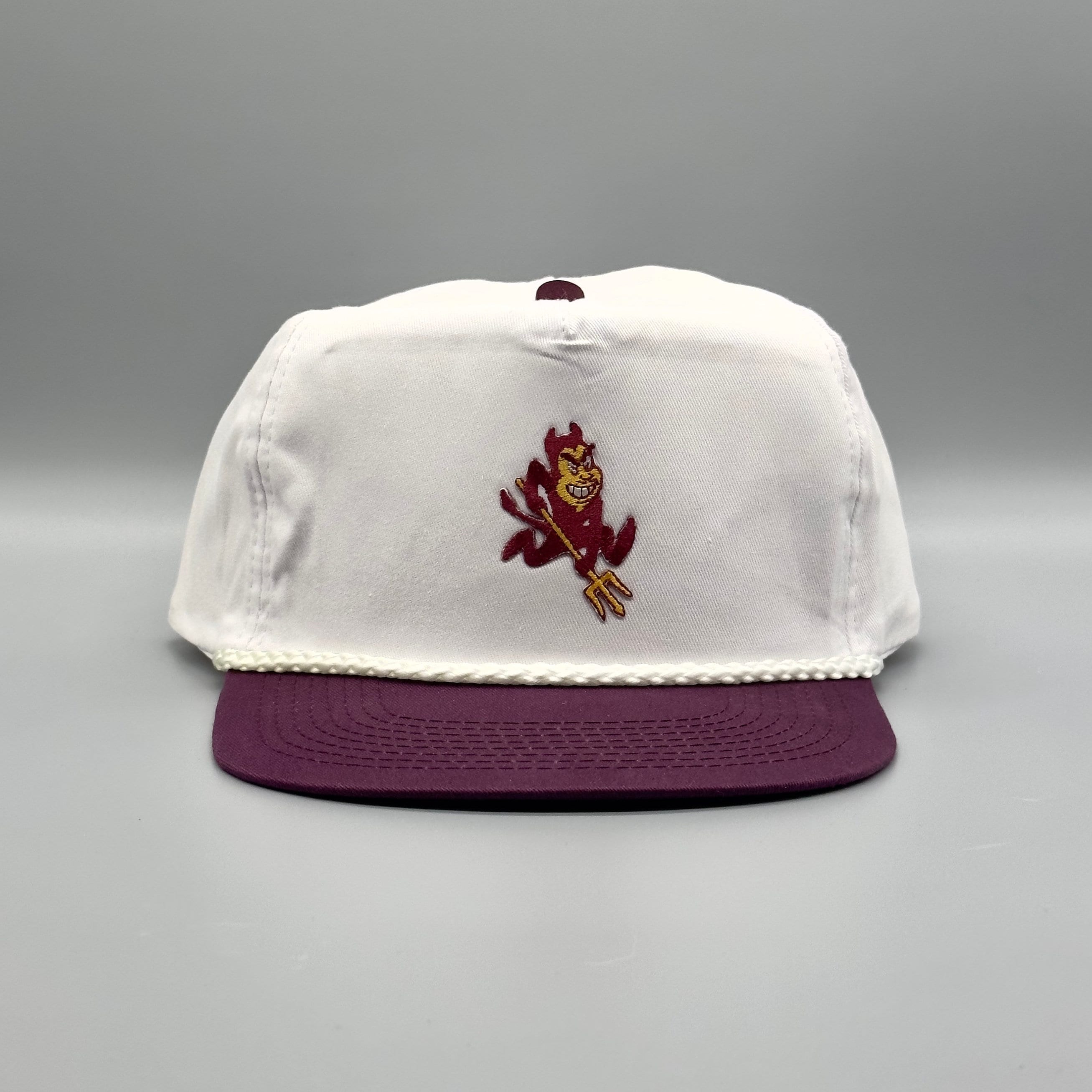 The Game Arizona State University Sun Devils Retro Rope Trucker Snapback  Hat Cap - Sports Diamond