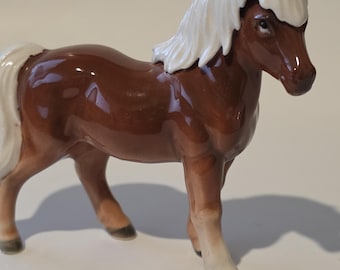 Vintage Japan Norcrest Palamino Foal Horse Shetland Pony animal figurine