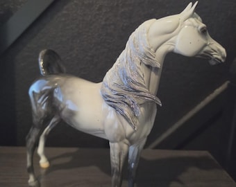 Vintage Peter Stone Crown Jewel Arabian Horse Figurine (2007) – Glossy Limited Edition
