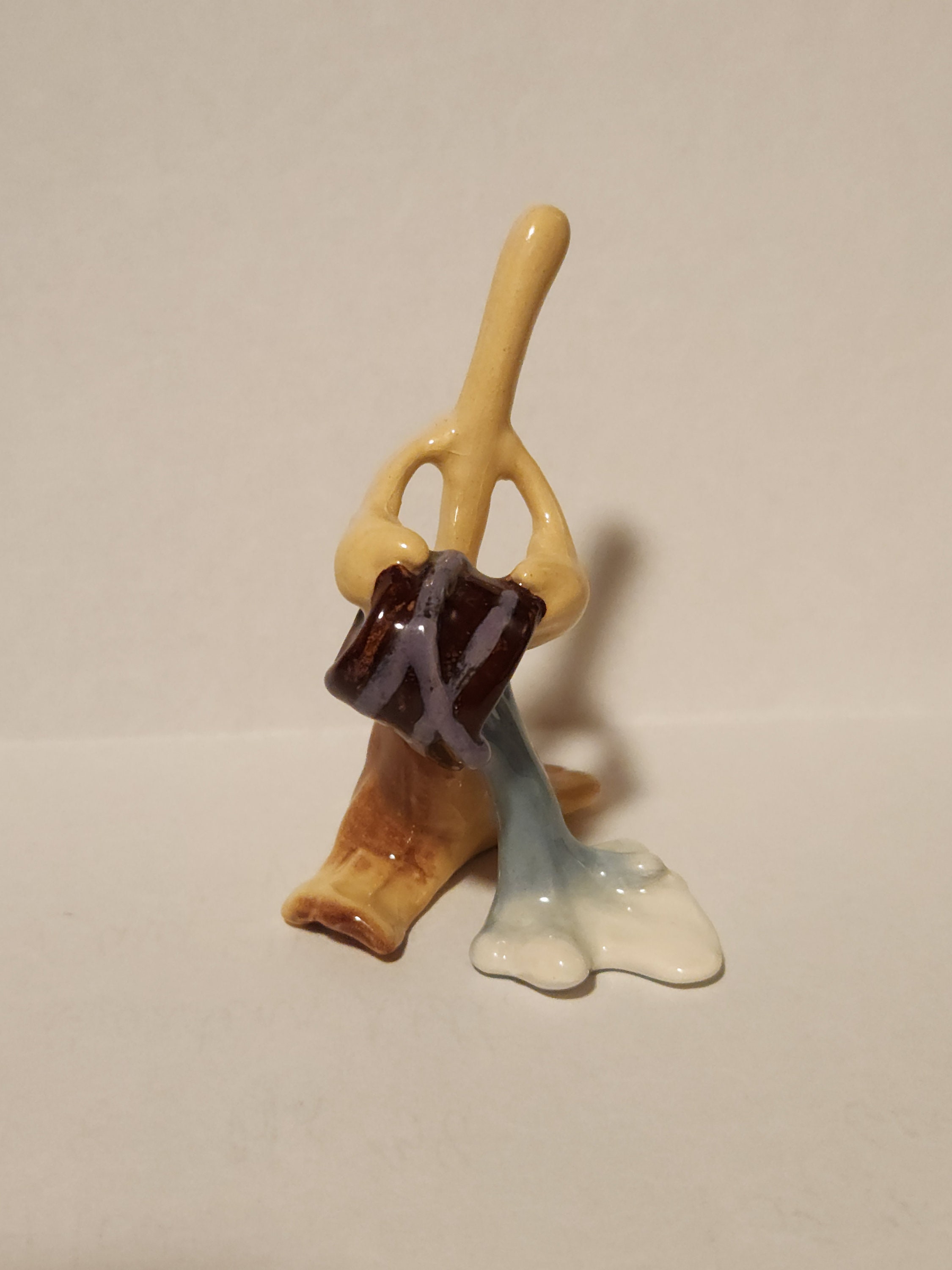 Rare Hagen Renaker Fantasia Mop and Water Bucket Figurine Not Etsy