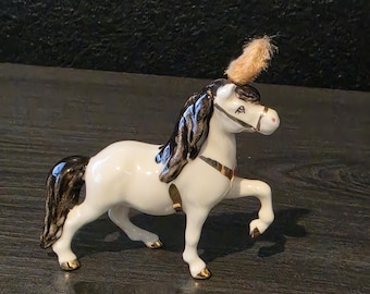 Vintage Hagen renaker Horse figurine Head up Circus Pony