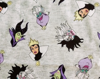 Lady Villains of Disney Cotton Sewing Fabric
