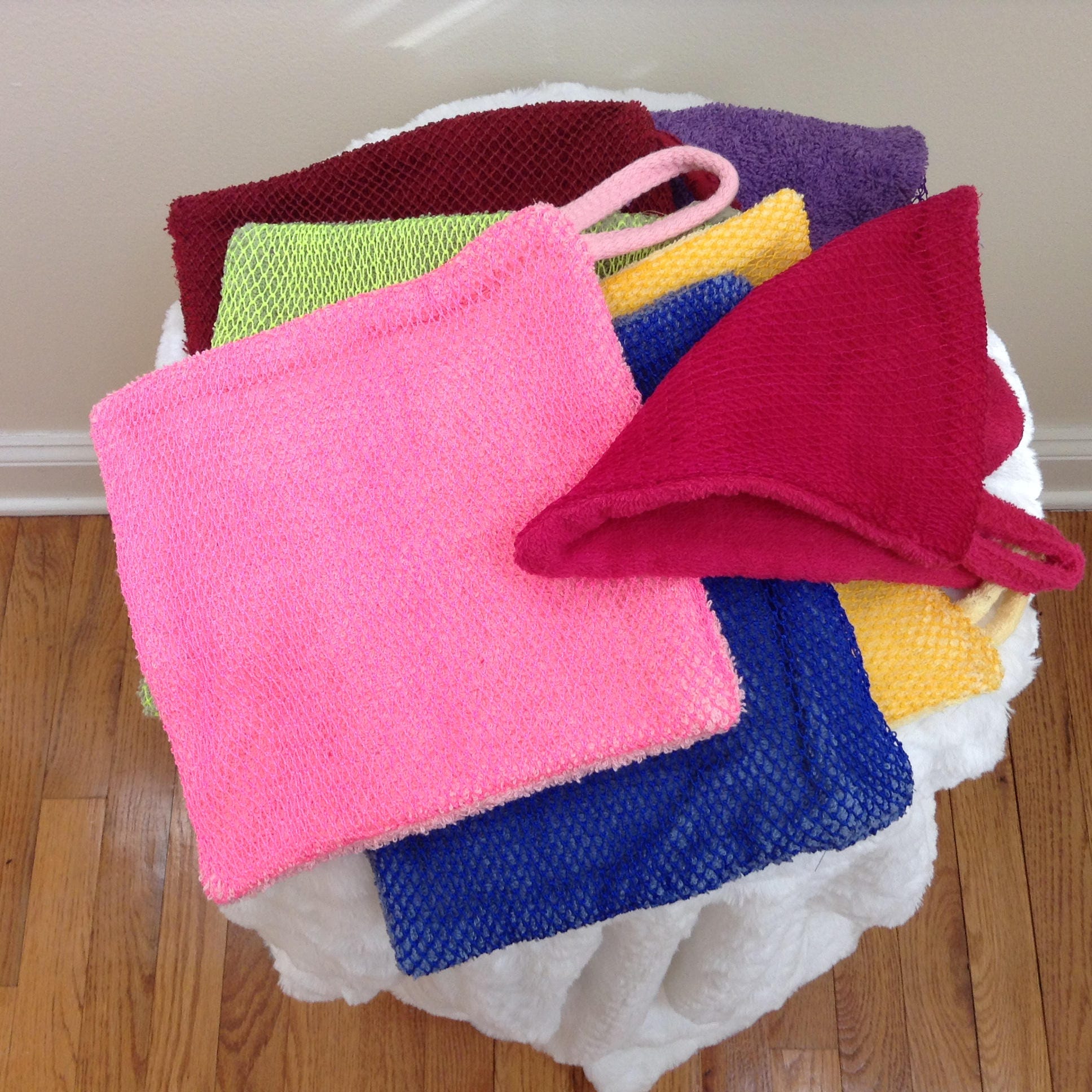 Washcloth. Exfoliating Net Washcloth. Travel Washcloth. Gift for All