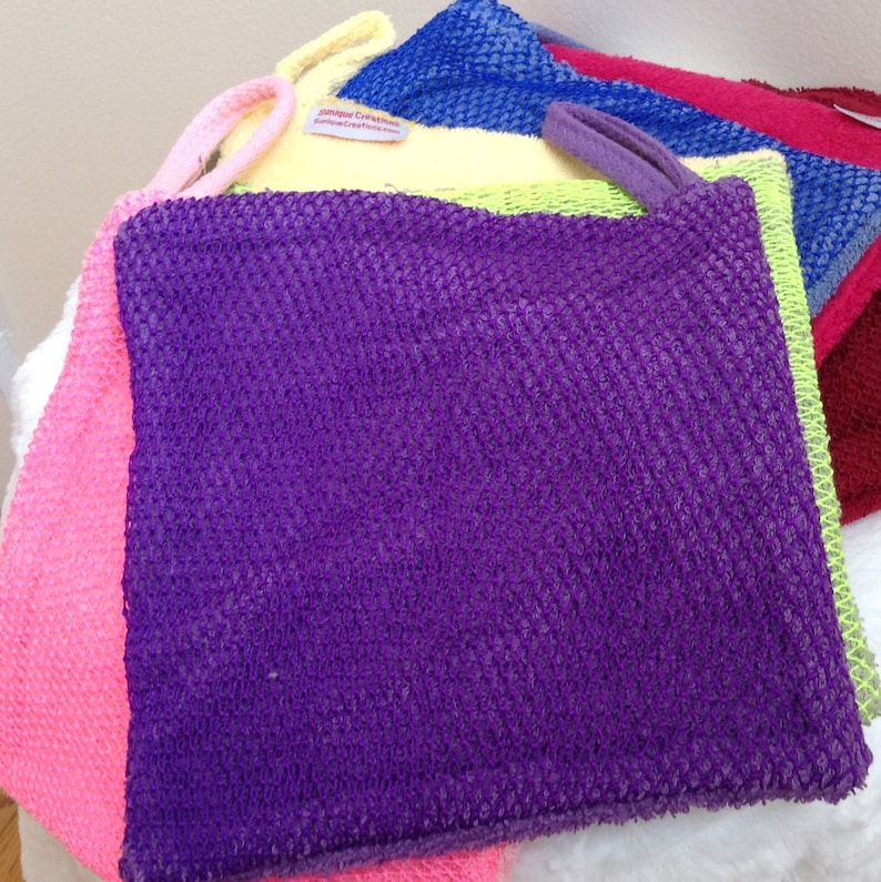 Washcloth. Exfoliating Net Washcloth. Travel Washcloth. Gift for All