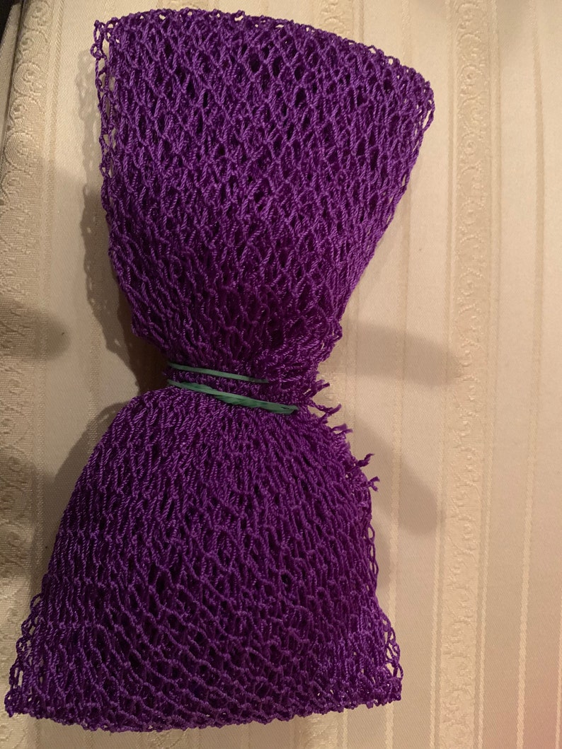 African exfoliating body net. All net back scrubber. Etsy