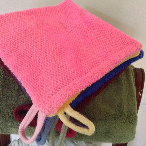 Washcloth. Exfoliating  net washcloth. Travel washcloth. Gift for all occasions.