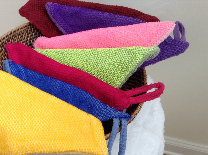 Washcloth. Exfoliating Net Washcloth. Travel Washcloth. Gift for All
