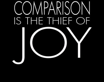 Comparison is the thief of joy! - Dear Teenage Me