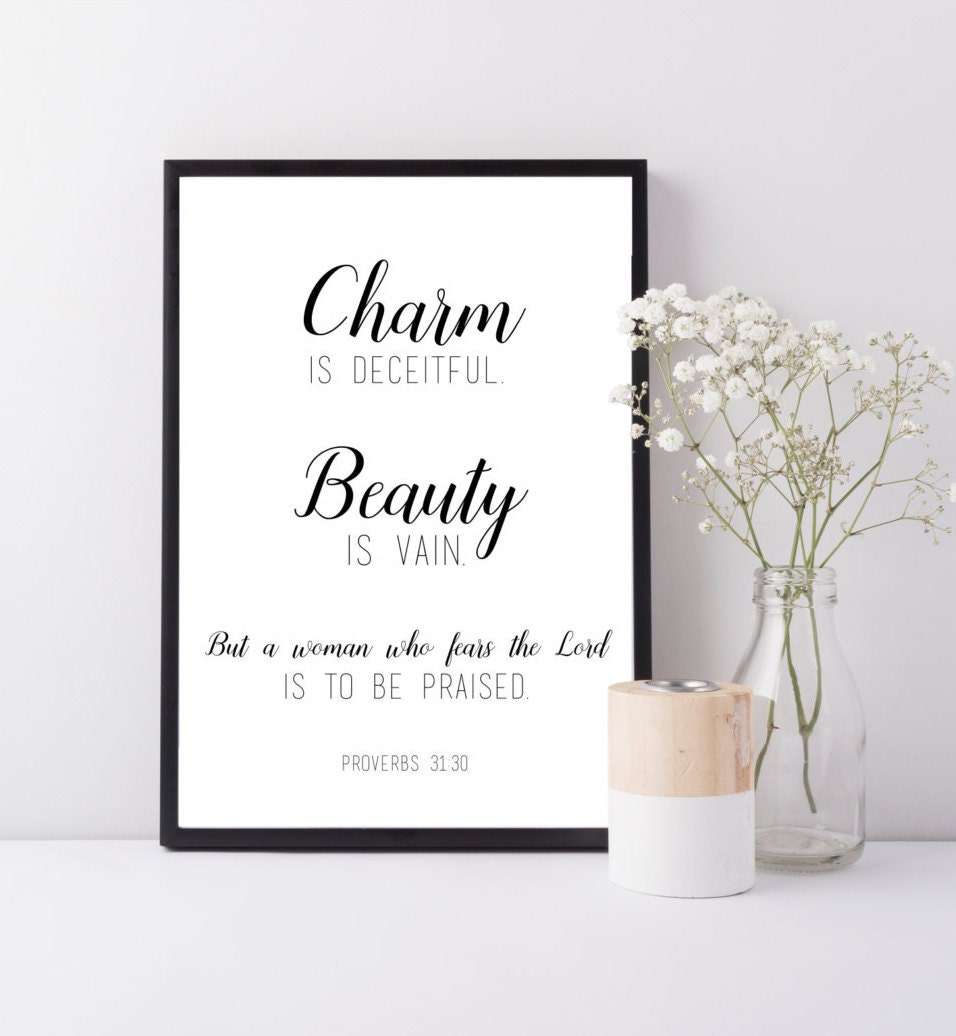 Charm Is Deceptive And Beauty Is Fleeting Tote Bag Charm Is Deceptive And Beauty Is Fleeting Tote Bag