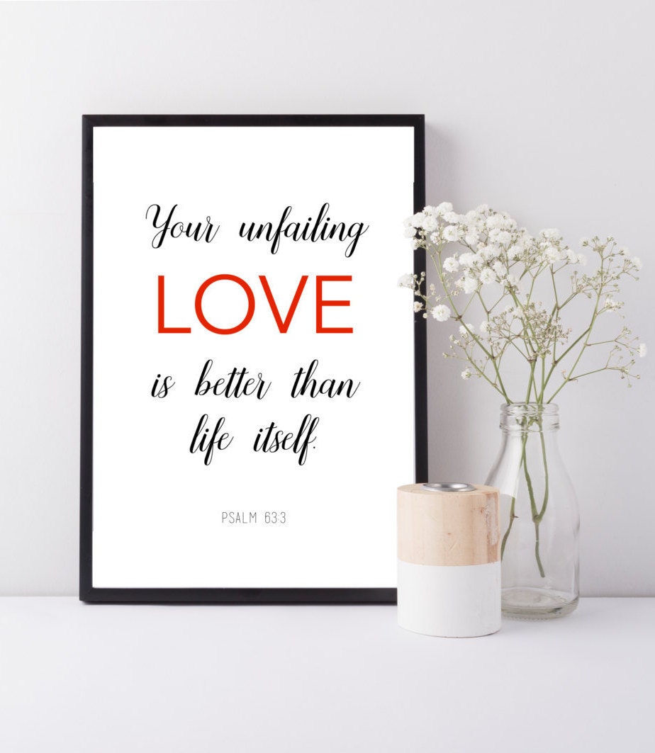 Your Unfailing Love Is Better than Life Itself Tote Bag Your Unfailing Love Is Better than Life Itself Tote Bag