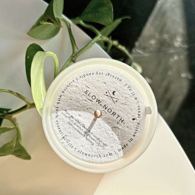 Lemongrass + Tangerine Candle - Thumbnail 5