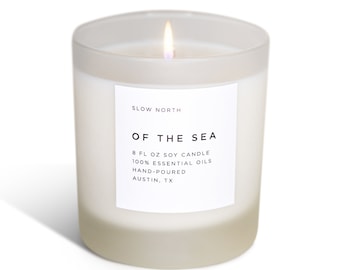 Of The Sea - Essential Oil + Soy Wax Candle