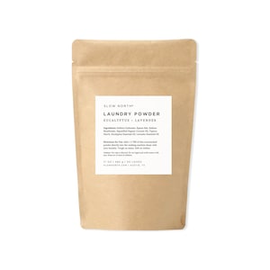 Natural Laundry Powder - Eucalyptus + Lavender, Non-Toxic Laundry Soap for Natural Living