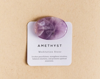 Amethyst - Meditation Stone