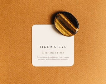 Tiger's Eye - Meditation Stone