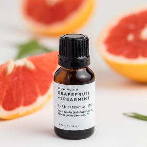 Mezcla para difusor de aceites esenciales / Pomelo + Hierbabuena