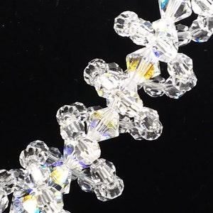 18&quot; Swarovski Clear Crystal Necklace, Swarovski Necklace, Swarovski Crystal Necklace, Crystal Necklace, Wedding Necklace, Clear