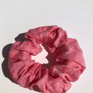 Pink Scrunchie with Wide Elastic