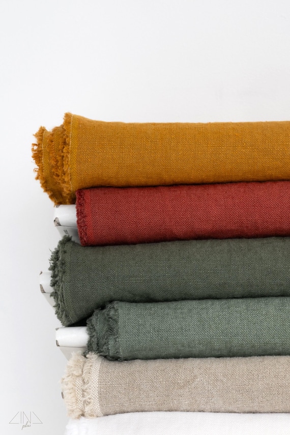 8.4 Oz Belgian 100% Linen White | Medium/Heavyweight Linen