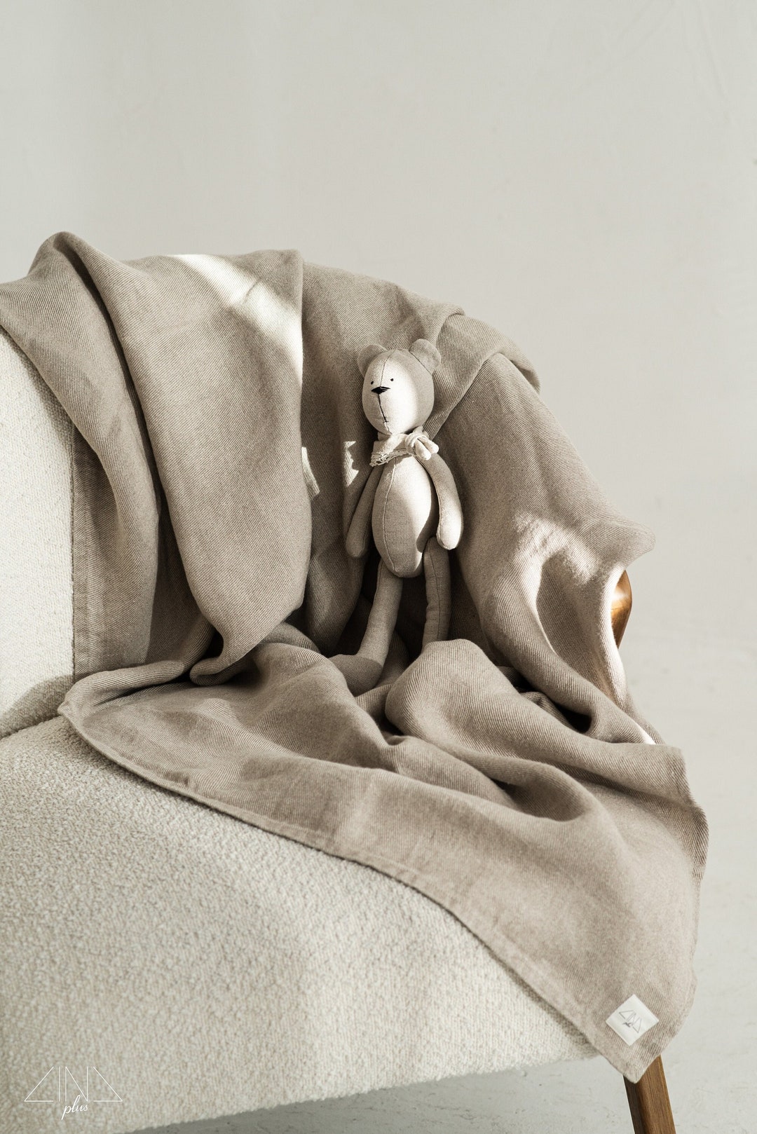 小物 LIDNM BABY WOOL BLANKET STOLE LIDNM BABY WOOL BLANKET STOLE