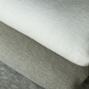 LINOTWILLA Linen Fabric by Yard, Meter. Double Width 118 inch. Pre-washed Heavy Italian Linen 300 gsm, 400 gsm. Fabric for Curtains, Bedding image 5