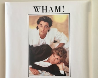 George MICHAEL - Wham! - Andrew Ridgely * Poster promozionale * Make It Big * Il video * Vintage * Originale * 22x28 * 1985 * Collezionismo