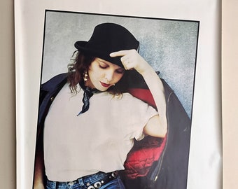 Pat BENATAR * Promo Poster * Wide Awake In Dreamland * Vintage * Original * 1988 * Collectible * 24"x36"