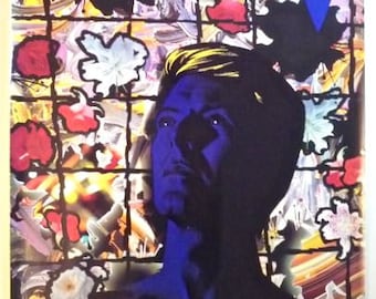 David BOWIE * Promo Poster * Tonight * Vintage Original * 1984 * 24x36 * Gorgeous Art * Collectible