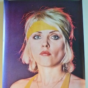 Deborah HARRY * Vintage Poster * 1979 * Pace Int&#39;l * Printed in Scotland * 24.5x37.5 * Original * Blondie