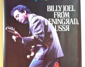 Billy JOEL * Poster promozionale * HBO * Da Leningrado Russia * 1987 * Vintage * Originale * Oversized 27x40 * Raro