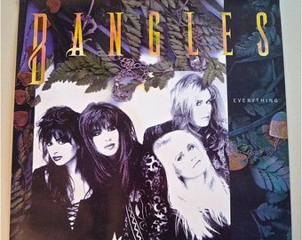 BANGLES * Promo Poster * Everything * 1988 * Susanna Hoffs * Debbi Vicki Peterson * 23x23 * Collectible Original