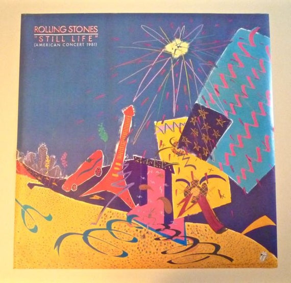 ROLLING STONES * Promo Poster * Still Life (american Concert 1981
