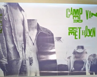 CAMPER VAN BEETHOVEN * Promo Poster * Key Lime Pie * Vintage * Original * 36x24 * 1989