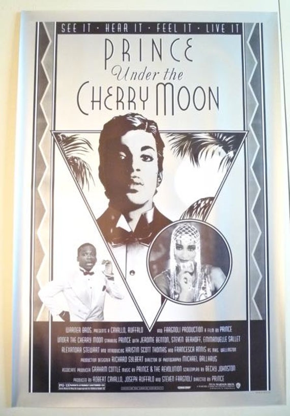 Under The Cherry Moon Rolled 1986 Original Movie Poster Entertainment Memorabilia Us 119 98 Under The Cherry Moon Rolled 1986 Original Movie Poster Entertainment Memorabilia Us 119 98