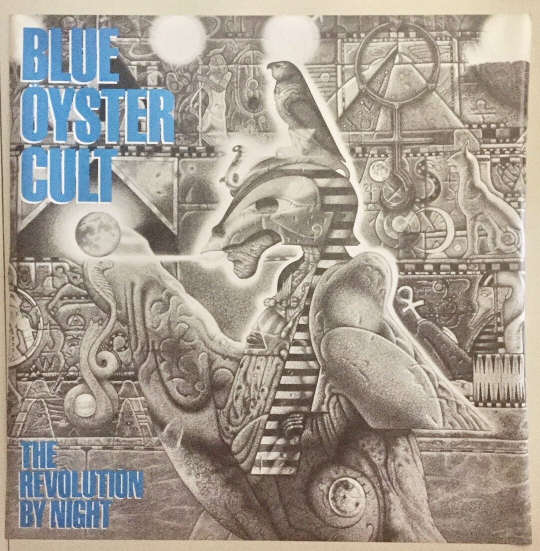 BLUE OYSTER CULT Promo Poster Revolution by Night Etsy