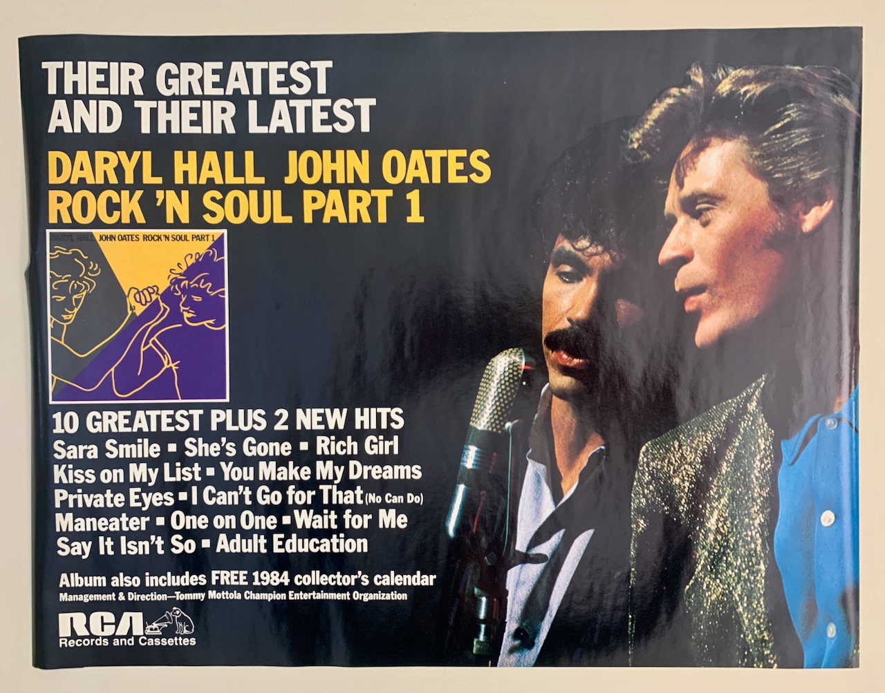 Hall Oates Poster - Etsy