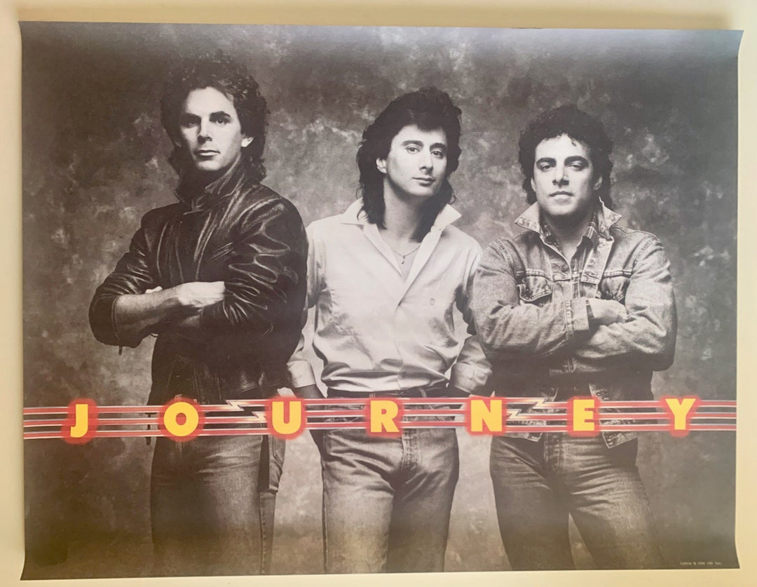 JOURNEY * Promo Poster * Raised on Radio * Vintage * Original * 1986 * ...