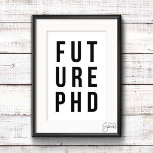 Future PhD | Real Foil | Foil Print