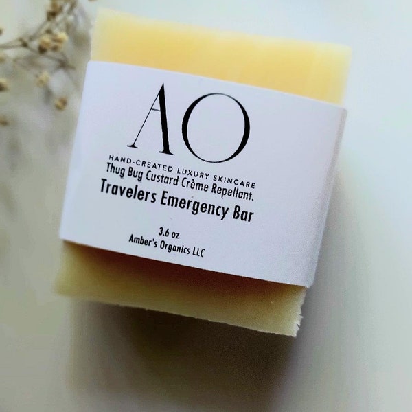 Organic Lemon Eucalyptus + Tea Tree + Hemp + Sustainable Palm Oil - Fresh Cleanser + Natural Bug Repellent| Hair Soap Bar