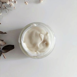 Organic MELT Face Smoothing Masque - Hyaluronic Acid + DMAE + Triple Tea + Plant Protein & EPO -  Anti-aging Plumping Cream Facial